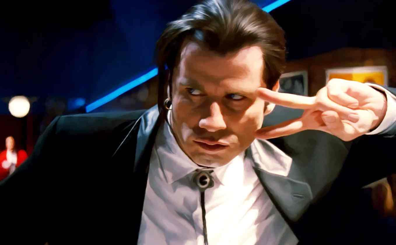 John Travolta em um do filmes mais emblemáticos dos anos 90: Pulp Fiction. O longa redefiniu narrativas e novas possibilidades. (Foto: Miramax)