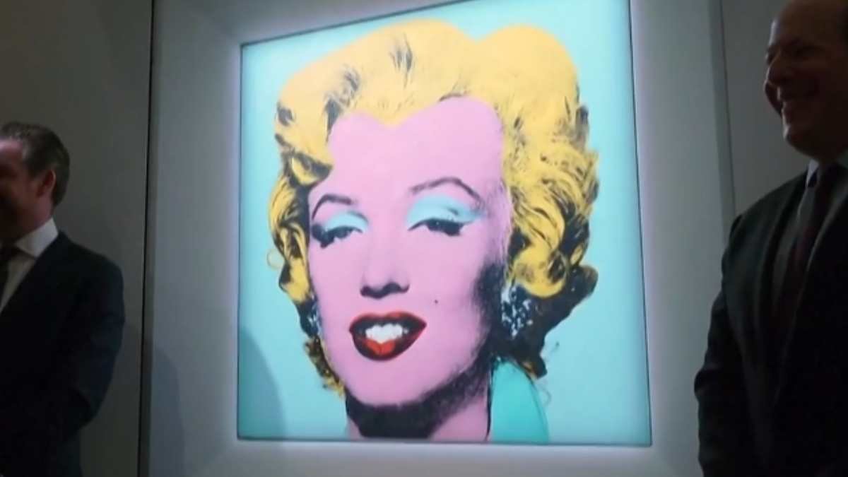 O quadro de Marilyn Monroe criado por Andy Warhol foi arrematado por impressionantes US$ 195 milhões em um leilão